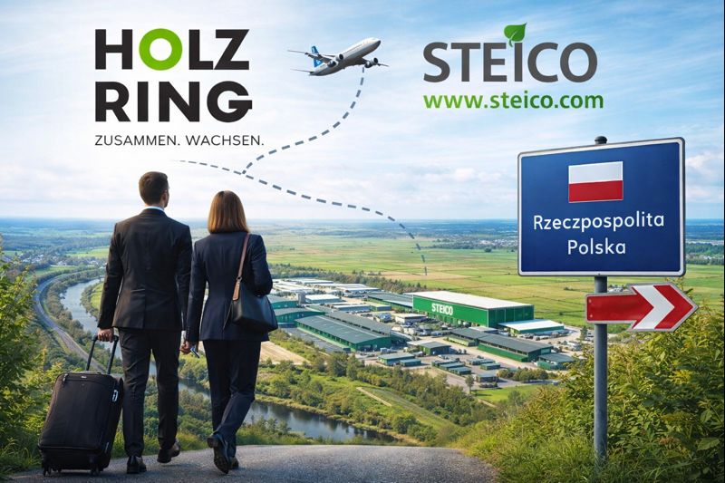 HOLZRING Exkursion "Holzbau" zu STEICO (Polen)